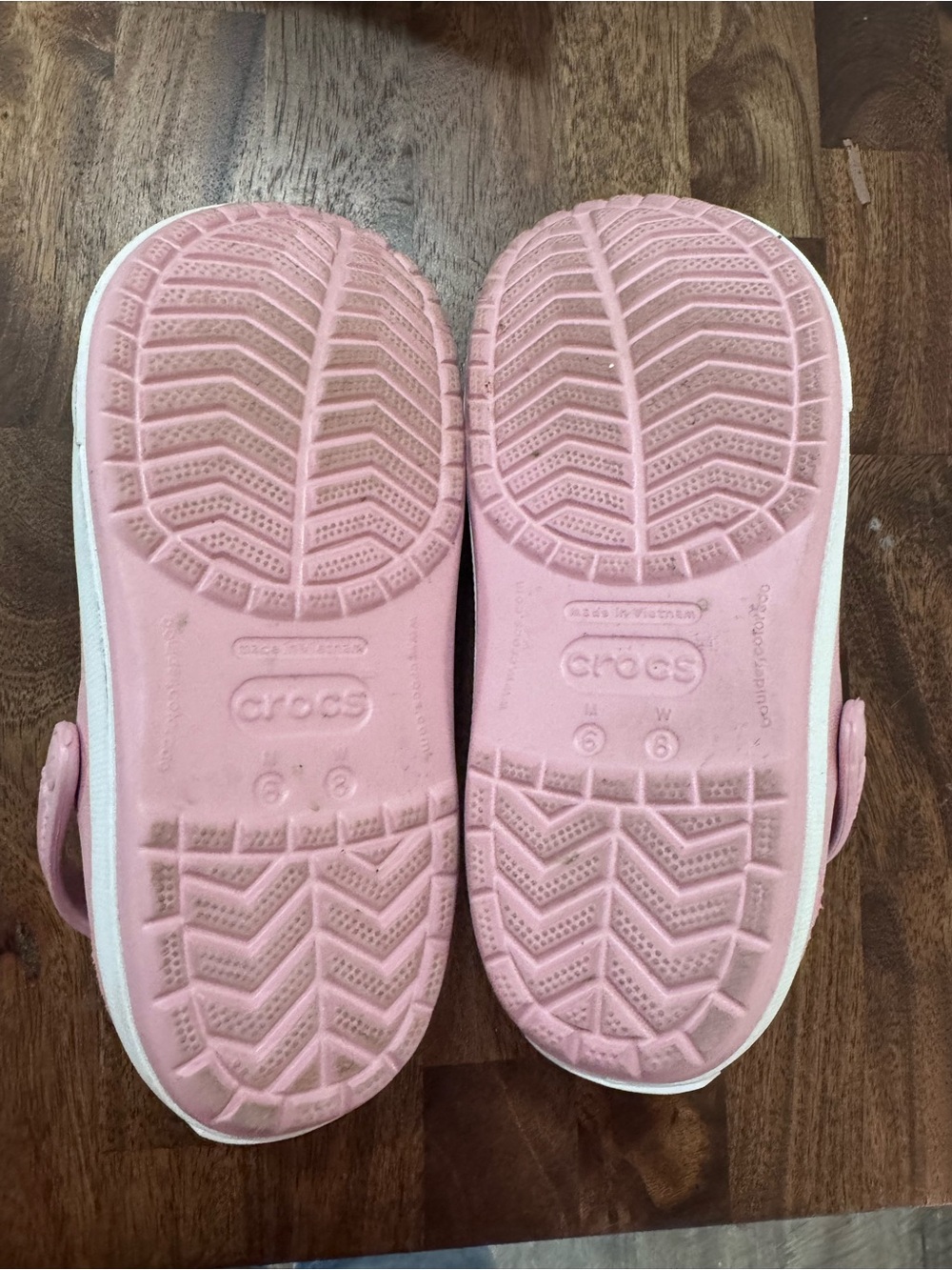 CROCS  Pink Classic Clog Sandals - Picture 2 of 3